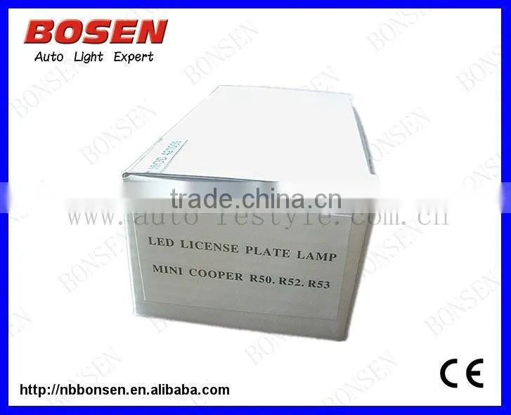 2014 CHEAP price LP-MINI COOPER LED licence plate light