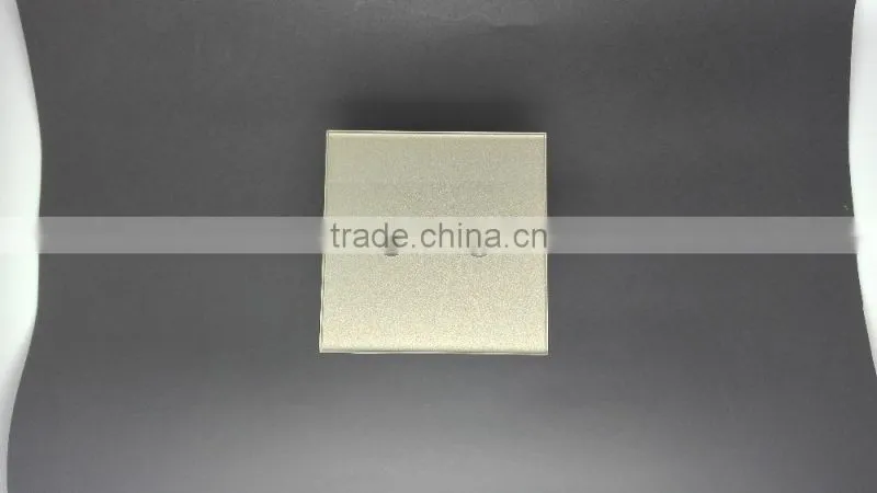 2 Gang glass panel touch light switch 110-250v AC EU/UK