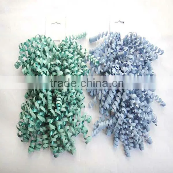 60cm*12 Trips Metallic Christmas ribbon Bow, Curling Bow, Wedding Curling Ribbon