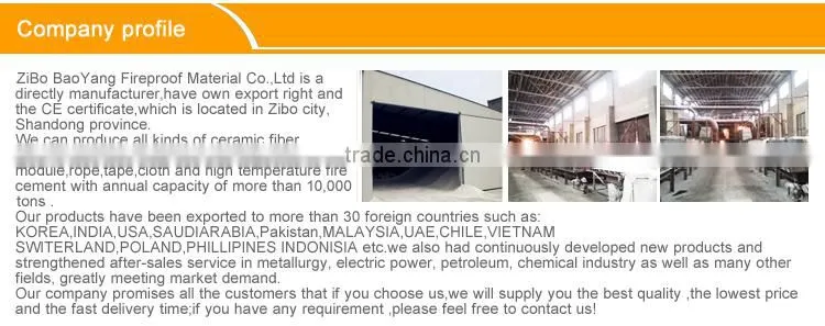 Round braided Ceramic Fiber Textiles Rope