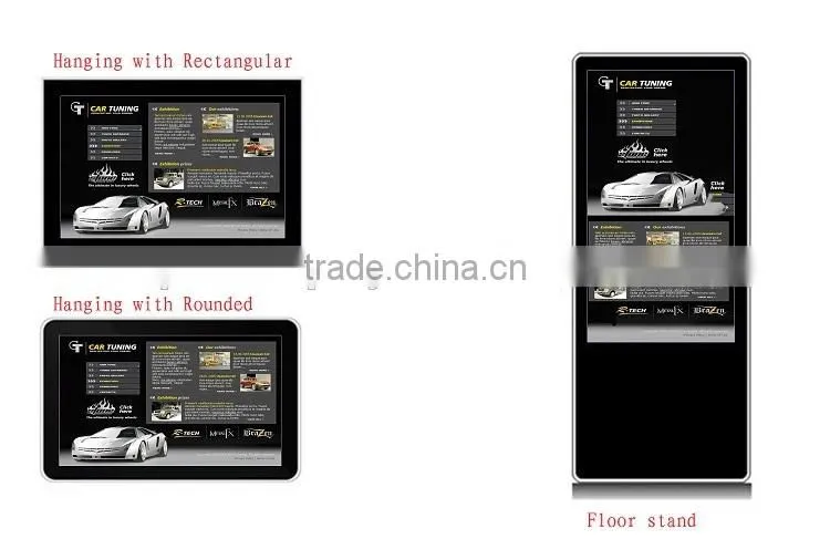 Advertising player manufacturer bus advertising display