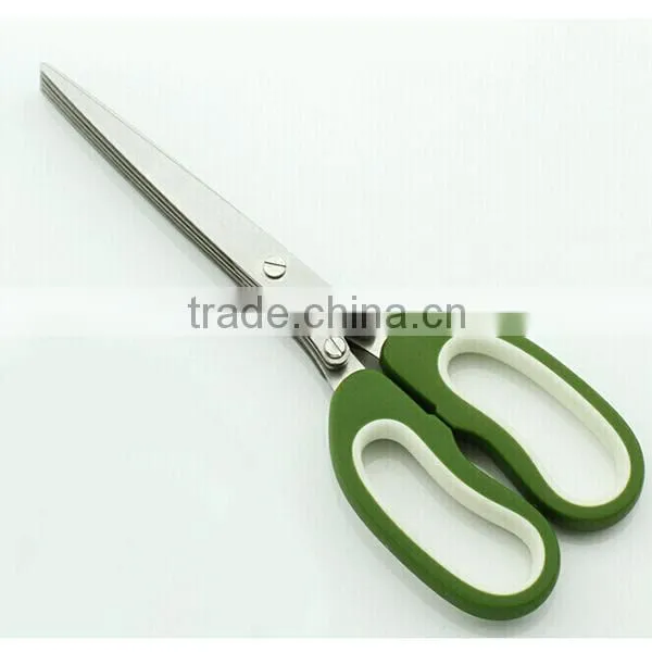 Durable use Best selling herb scissors 5 blades herb scissors kitchen scissors Kitchen Shears