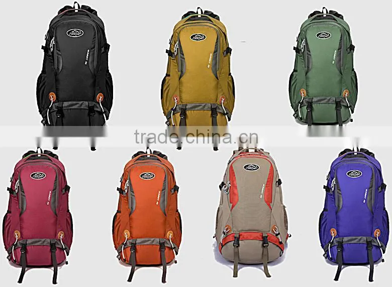 outdoor extremely durable travel men women hiking camping backpack 40L 50L