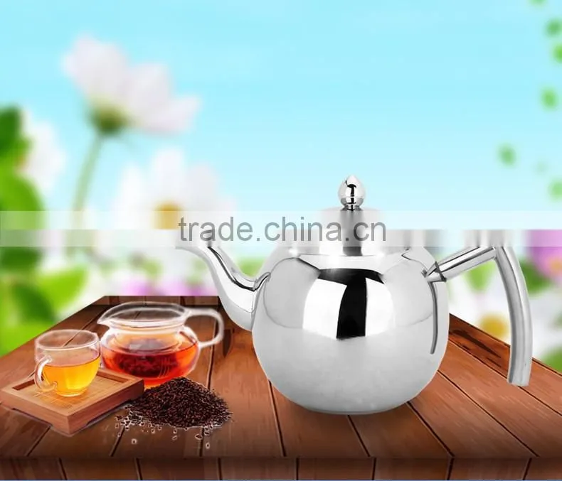 Stainless Steel Delicate Spout Coffee pot/ china tea pot infuser