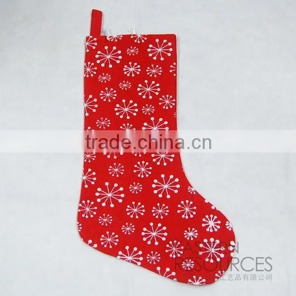 Cotton Cloth Christmas Large Stocking