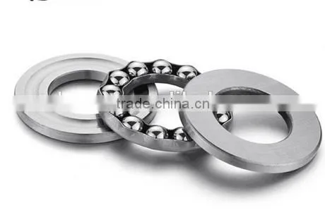 Single direction 512 size 75x110x27mm size 51215 thrust ball bearings