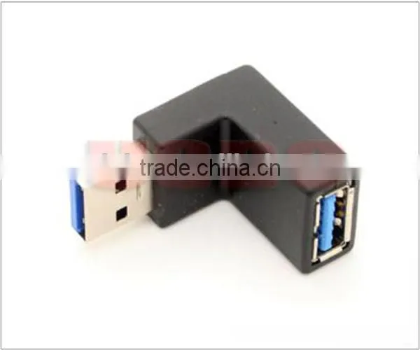 USB 3.0 UP M/F angled adapter
