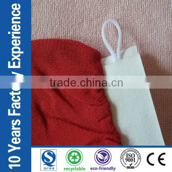 Red color kessa morocco hammam scrub mitt(normal coarse)