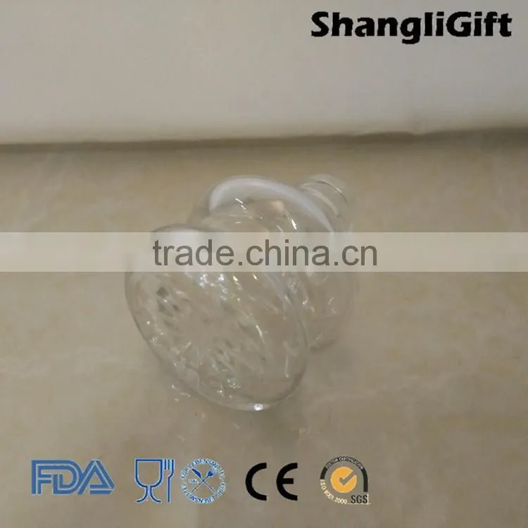 round glass wine bottle lids