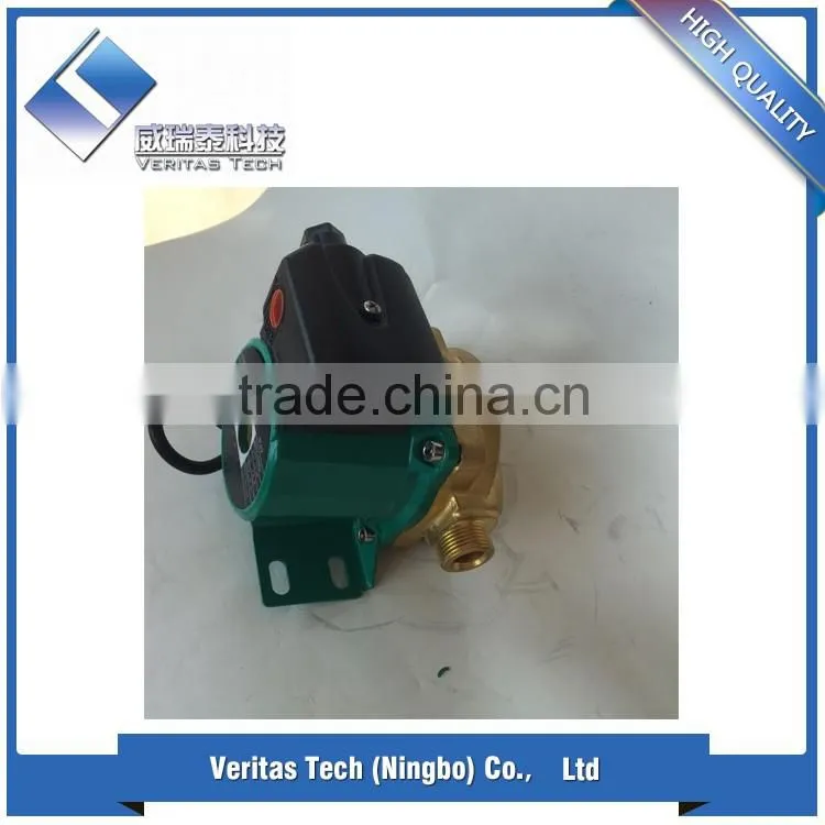 loudspeaker mute Brass or Stainless steel impeller hot water circulating pump for solar water heater