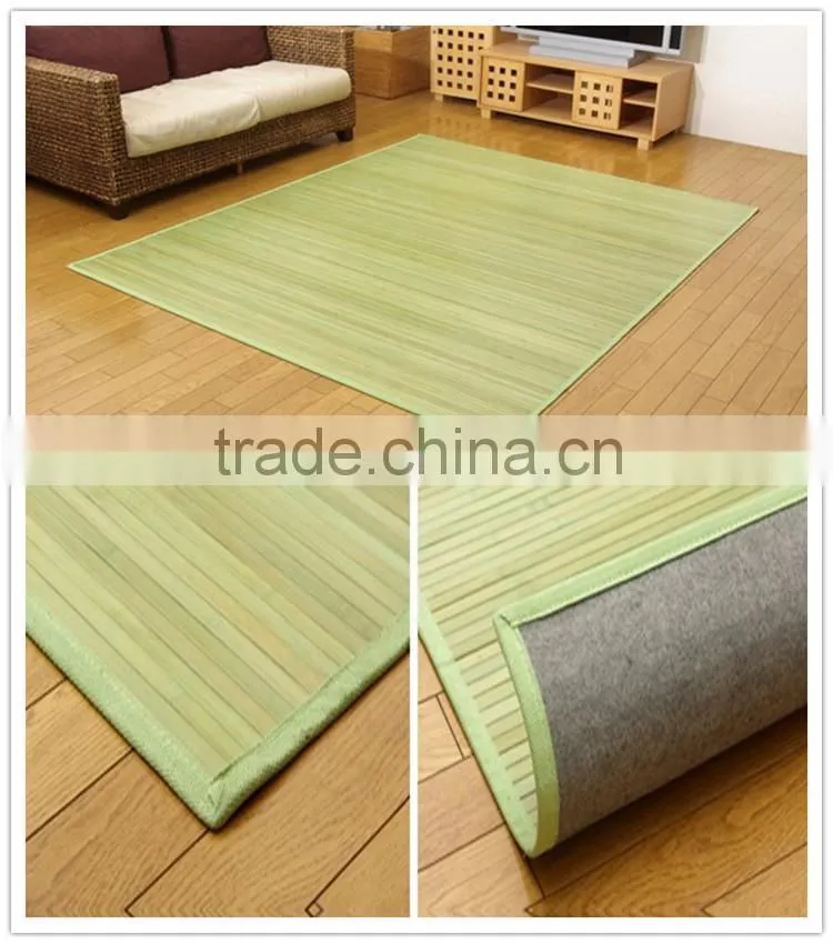 China made practical summer cool natural bamboo carpet rug