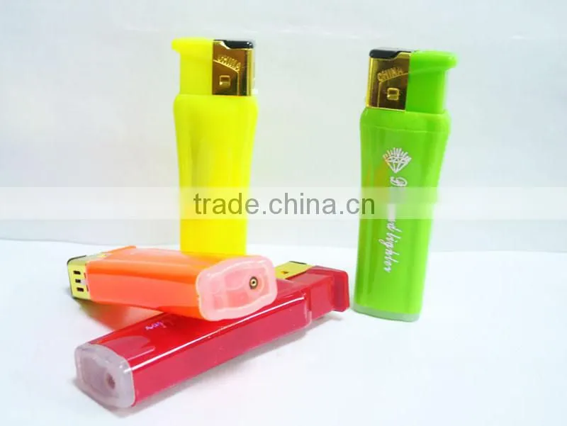 Fashion vase shape automatic cap windproof cigarette lighters