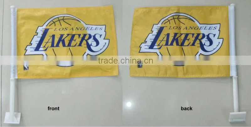 Digital printed cheap presidential car flags