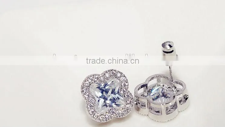 Sapphire fashion earrings jewelry young ladies fashion accessories jewelry fashion intimate jewelry