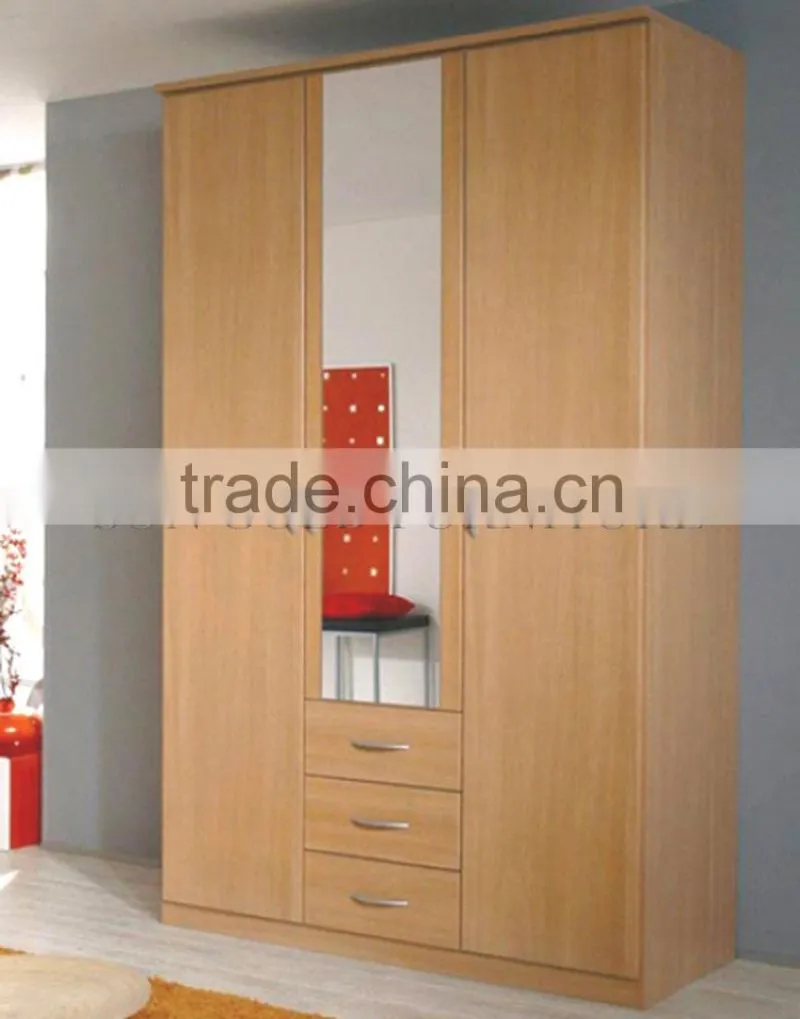 Hot sale modern with mirror door wardrobe (SZ-WD006)