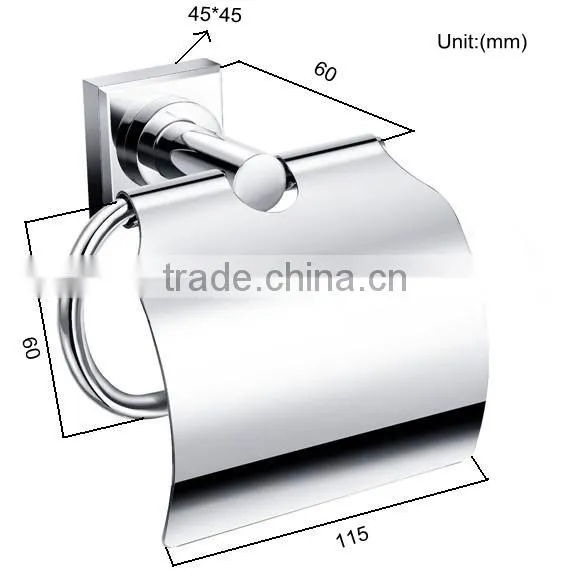 chrome plating toilet paper holder