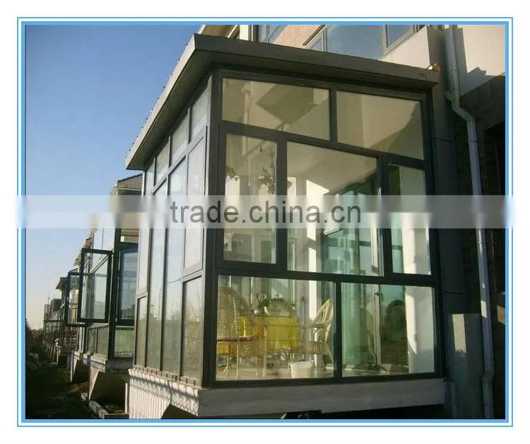 The aluminium glass windows with high quality