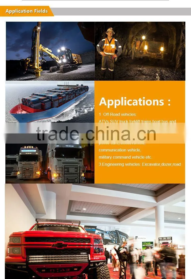 Shenzhen supplier best car accessories 36W led light bar cover in 7.5 inch
