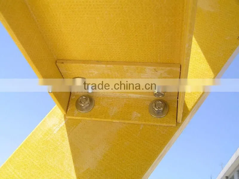 Pultrusion FRP fiberglass U channel, reliable factory offer best price