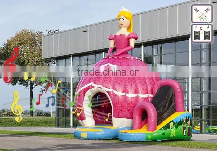 2016 New design inflatable bouncy castle bounce house party inflatable disco dome castle
