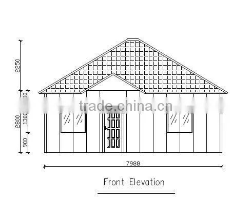 Urugary prefabricated residential houses export concrete houses prefab house dome design