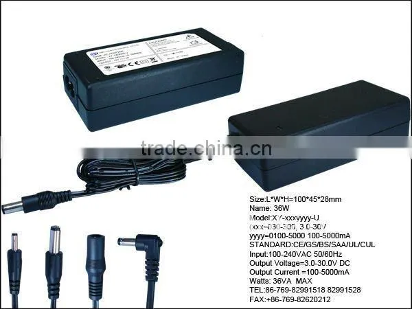 UL/PSE 12V Switching Supply Adapter