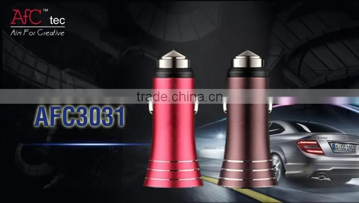 Supported Any Devices 12V-24V 1A 2.1A Aluminum Panel Heavy Duty High Output Travel Good USB Charger