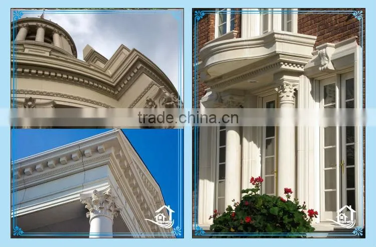 Artificial sand stone exterior