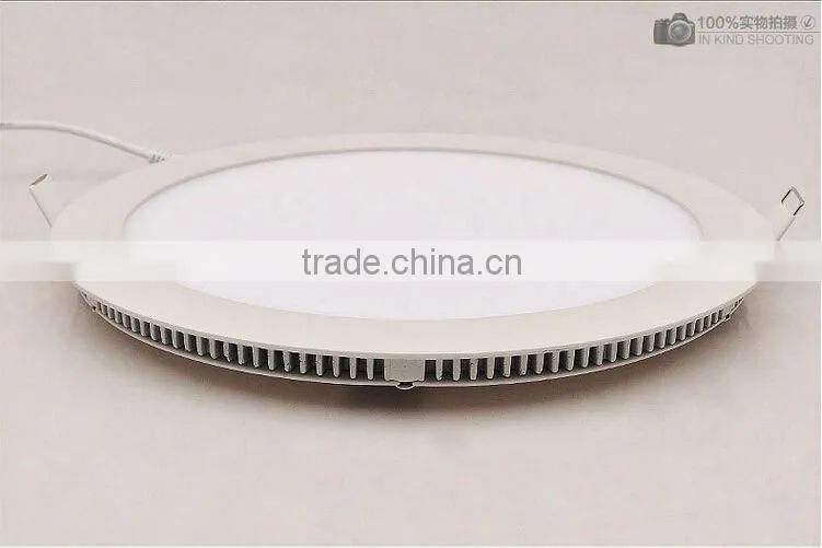 2015 New round super thin 18w surface led panel light