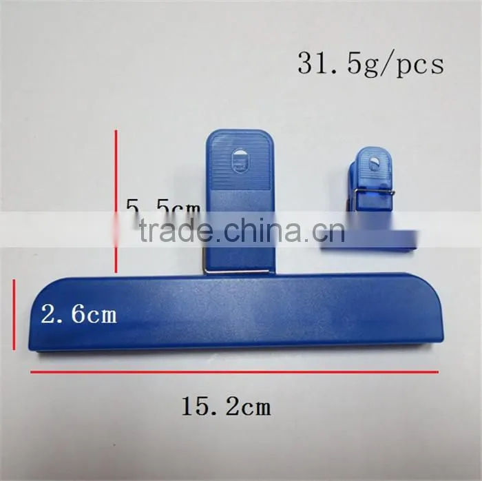 Customized Promotional Large Plastic Food Bag Clip