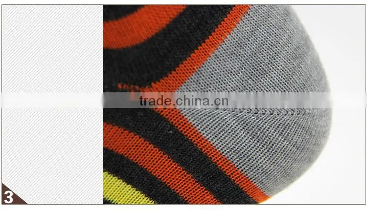 100% cotton socks seamless colourful mens socks