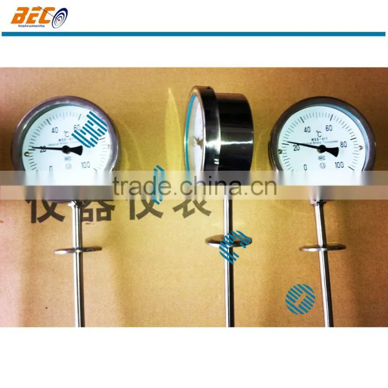 WSS-411SS bimetal thermometer for oven / pizza oven / wood stove