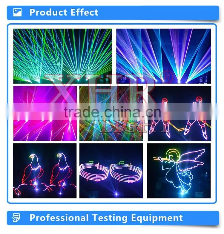 Outdoor 20w stage rgb laser light for laser show machine