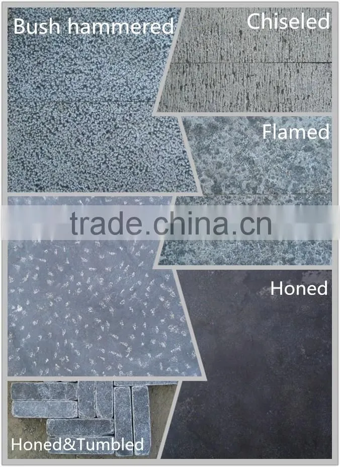 China Shape Beauty Blue Stone Chiselled Blue Limestone
