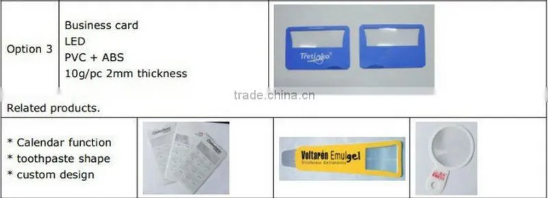 Delicate promotional gifts fancy bookmark / bookmark magnifying glass