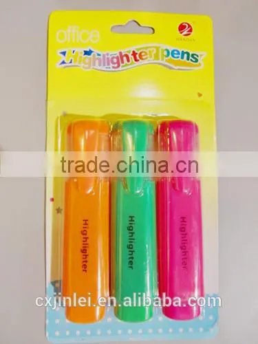 Highlighter graphic plastic pen