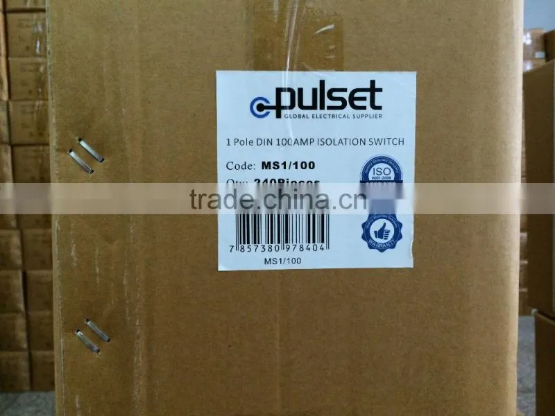 Main Switch/Isolator