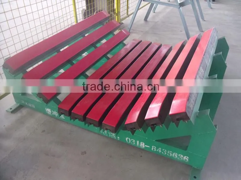 Belt Conveyor Impact Bed/Buffering Bed/Impact Station/Impact Cradle For Mining Industry
