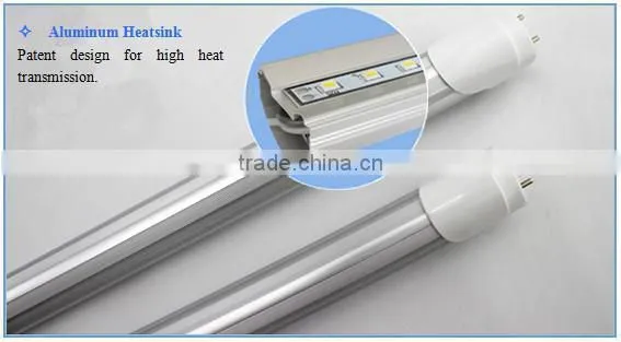 1200mm led tube t8 9W/18w 6400k
