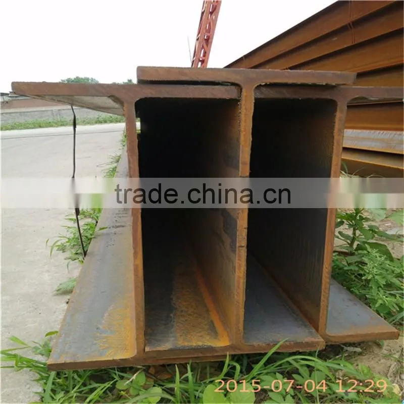 JIS,GB standared structrual H beam steel consruction for have inventories