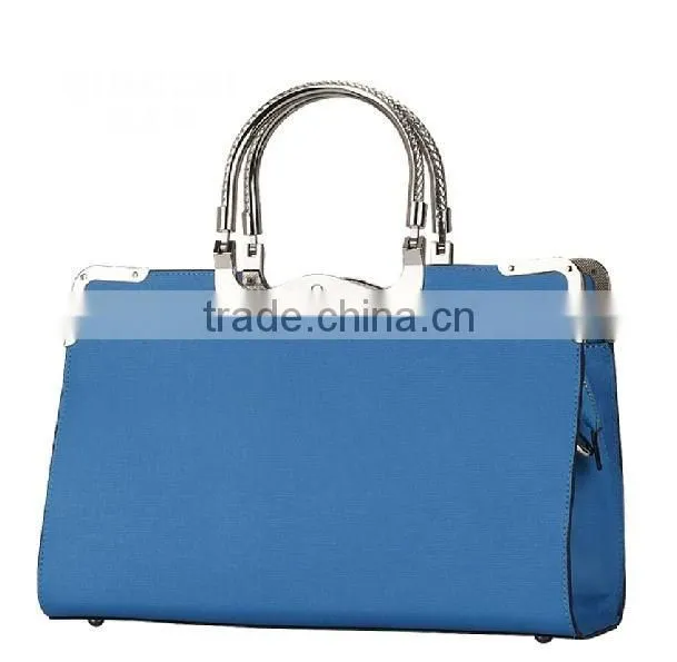 fresh colourful PU tote handbag for women