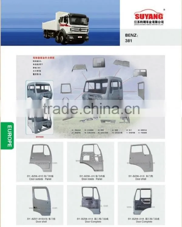 European Truck Body Parts VOLVO FH Truck Cab/Cabin