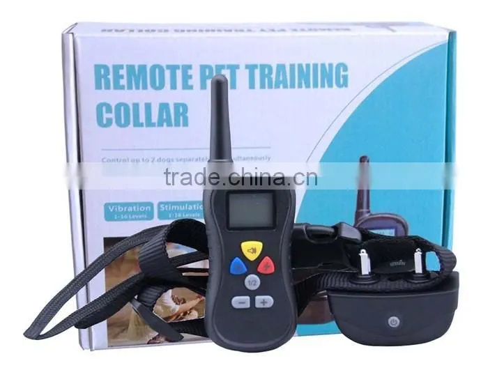 3 Training Modes Used Dog training shock collar LoreWin PTS008