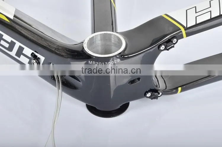 2016 High Performance full suspension carbon frame , 29er full suspension carbon frame for cyclist
