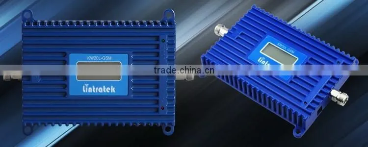 Foshan Lintratek 20dBm/70dB 2100mhz 3g signal repeater