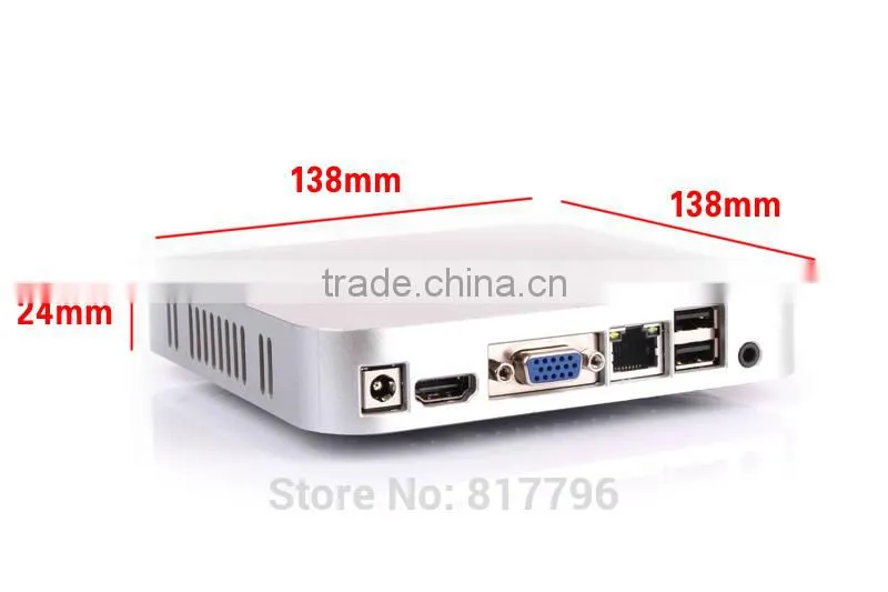 mini cpu box computer desktop mini itx case X28 C1037U support Home Premium and embedded very small but powerfull PC
