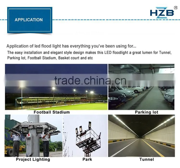 China Supplier IP65 LED 150w Flood Light For Outdoor Billboard Lighting