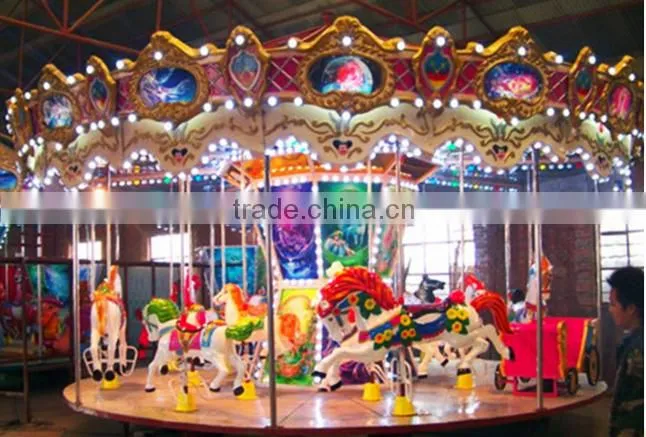 12-seat indoor carousel