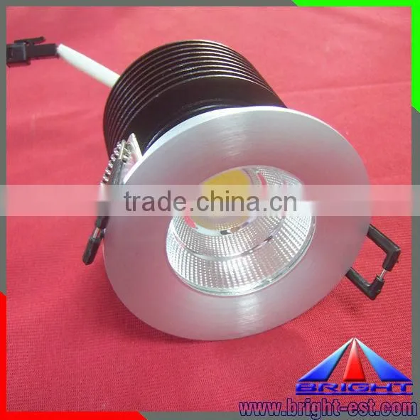 White COB Dimmable 5W LED Ceiling light,white LED ceiling light, LED down light