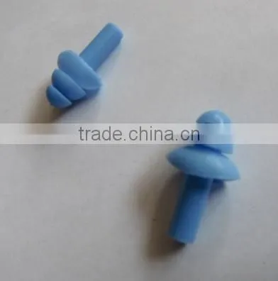 colorful proof water silicone ear plugs swimming silicone ear plug SNR 29) ear plugs with string